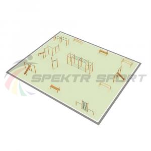 Купить Парковая площадка для Воркаут и WRK 2_76mm в Игарке 