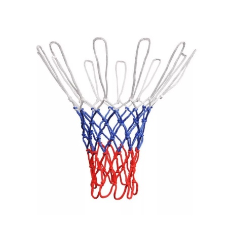 Купить Сетка баскетбольная, Д 3,5 мм, «Триколор», цветная в Игарке 